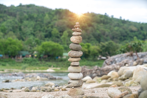 Yoga stones | Premium Photo