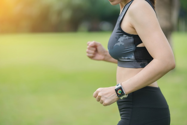 apple watch jogging