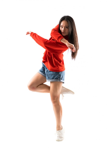 Asian Teen Dancer