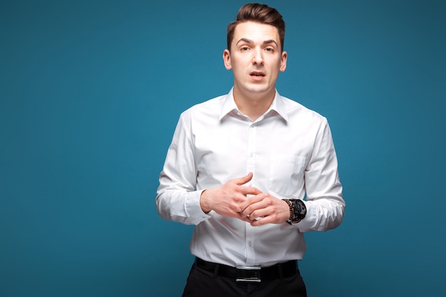 costly white shirt