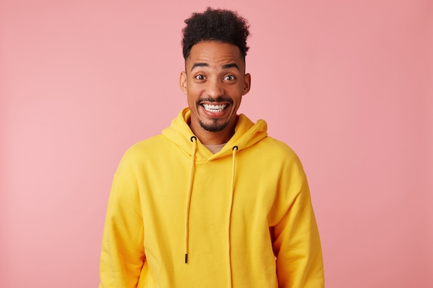 happy hoodie yellow