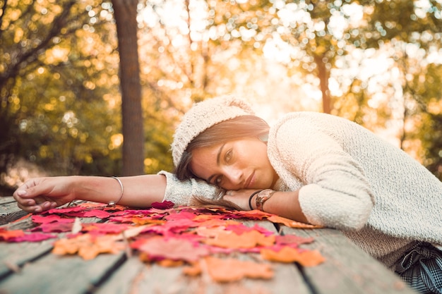 Image result for autumn lady
