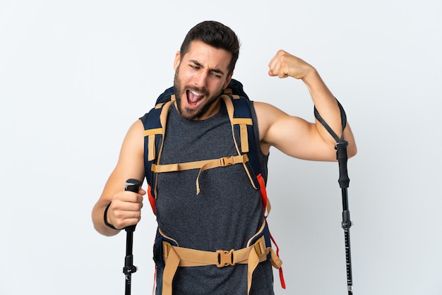 trekking pole bungee