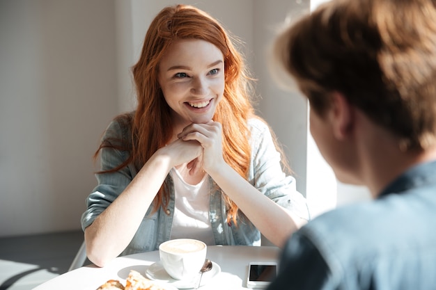 Free Photo | Young student woman listening her friend