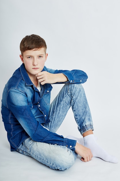 jeans teenager boy