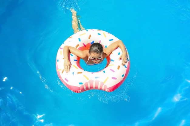 donut swimming