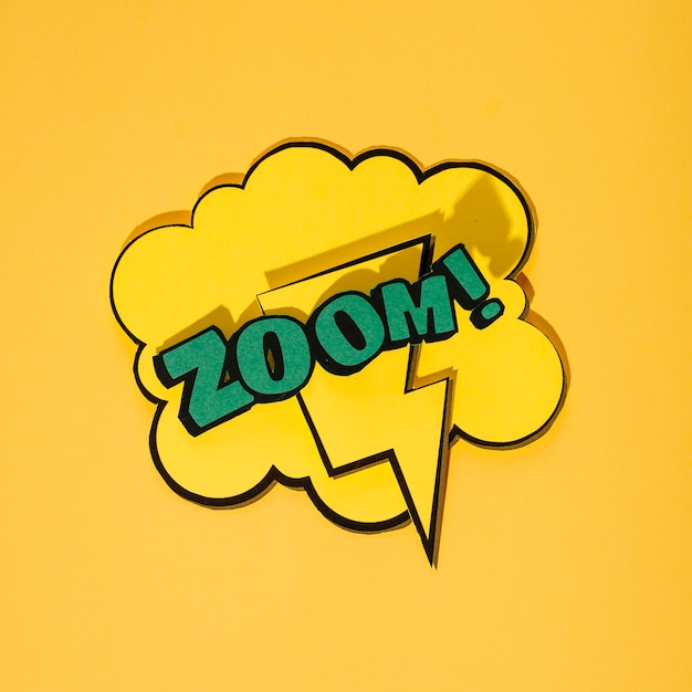 Download Free Zoom Phrase Cartoon Expression Illustration On Speech Bubble Use our free logo maker to create a logo and build your brand. Put your logo on business cards, promotional products, or your website for brand visibility.