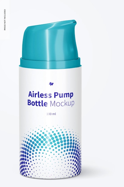 Download Free Psd 100 Ml Airless Pump Bottle Mockup