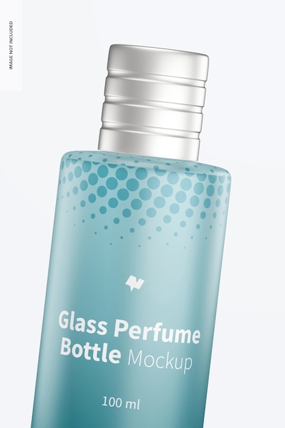 Download Premium Psd 100 Ml Glass Perfume Bottle Mockup Close Up