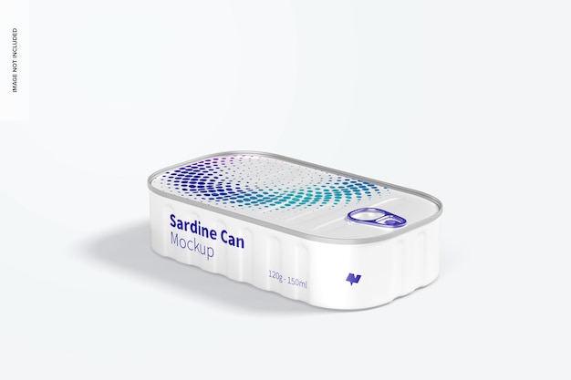 Download Premium Psd 120g Sardine Can Mockup