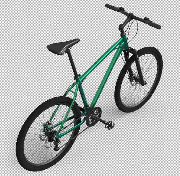 3d bicycle isolated. Premium PSD File