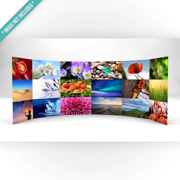Download 3d gallery mockup | Premium PSD File