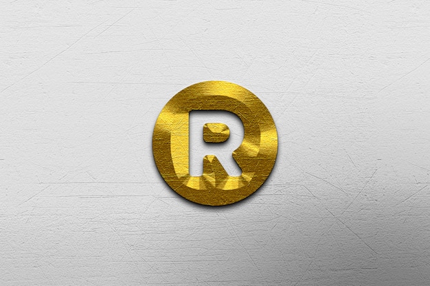 Download Free 3d Gold Logo Mockup Premium Psd File Use our free logo maker to create a logo and build your brand. Put your logo on business cards, promotional products, or your website for brand visibility.