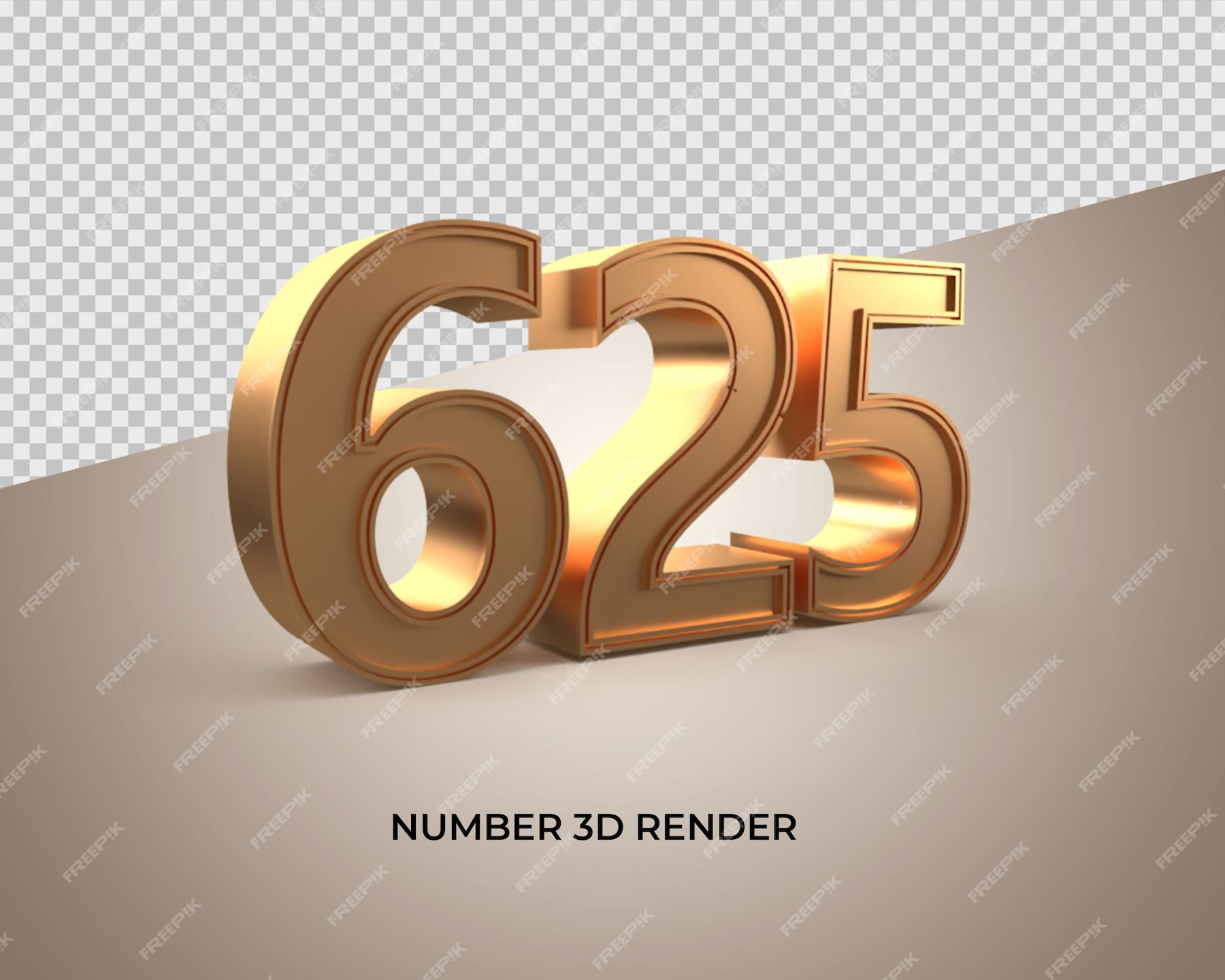 premium-psd-3d-gold-number-625