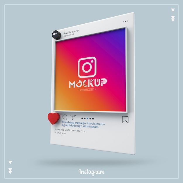 Download Free Mockups Instagram 2017 Mockup Free Psd Psd