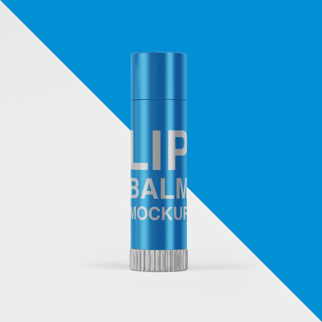 Download Premium PSD | 3d lip balm mockup