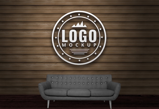 3d logo mockup gimp