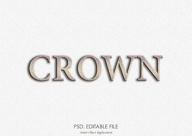 Download Free 3d Logo Mockup Crown Text Effect Premium Psd File Use our free logo maker to create a logo and build your brand. Put your logo on business cards, promotional products, or your website for brand visibility.