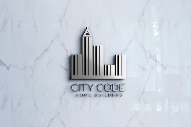 Download Free 3d Logo Mockup On Marble Wall Premium Psd File Use our free logo maker to create a logo and build your brand. Put your logo on business cards, promotional products, or your website for brand visibility.
