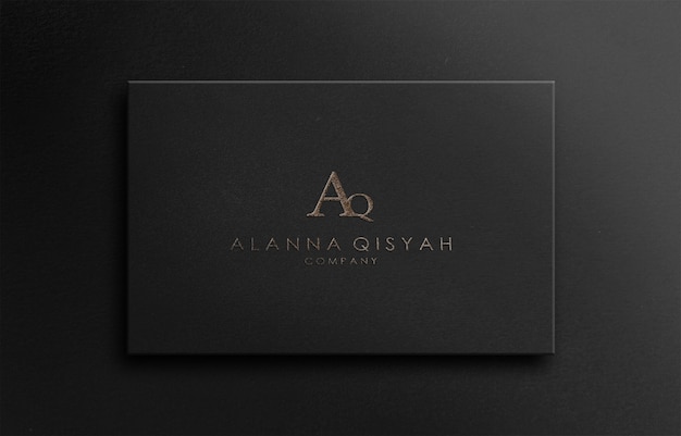 Download Free 3d Logo Mockup On Paper Premium Psd File Use our free logo maker to create a logo and build your brand. Put your logo on business cards, promotional products, or your website for brand visibility.