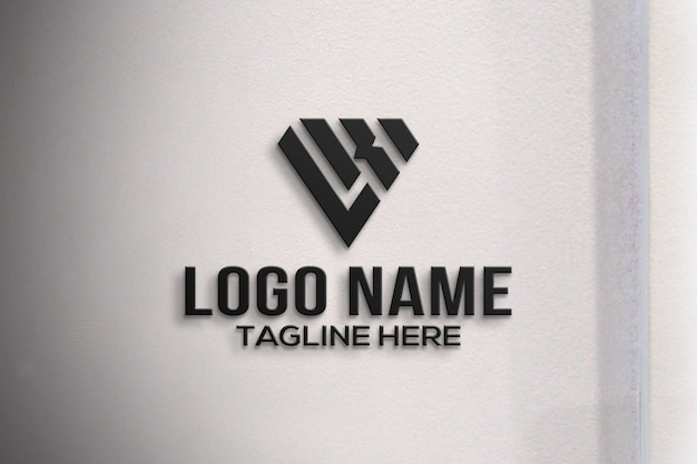 Download Free 3d Logo Mockup Wall Premium Psd File Use our free logo maker to create a logo and build your brand. Put your logo on business cards, promotional products, or your website for brand visibility.