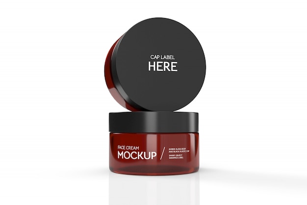 Download Cosmetic Jar Mockup Psd 300 High Quality Free Psd Templates For Download PSD Mockup Templates
