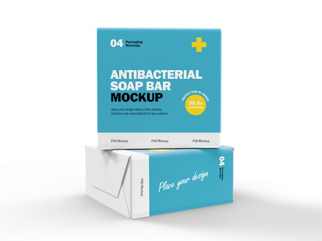 Download Premium PSD | 3d packaging design mockup of antibacterial ...