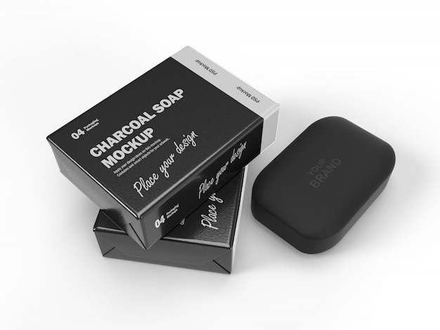 Download Premium PSD | 3d packaging design mockup of rectangular ...