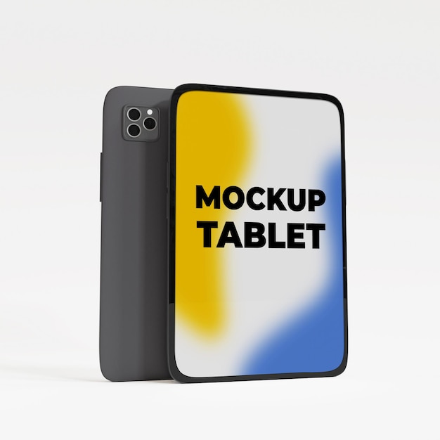 Realistic Tablet Mockup 3