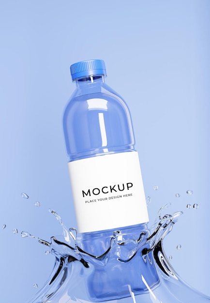 17 Water Bottle Label Mockup Easy Edited