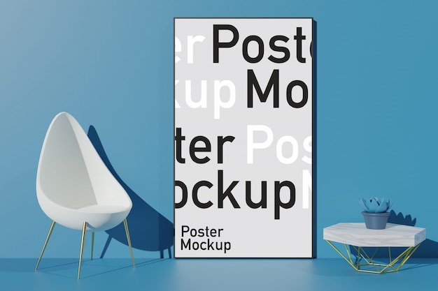 Download Premium Psd 3d Rendering Frame Display Mockup For Scene Creator PSD Mockup Templates