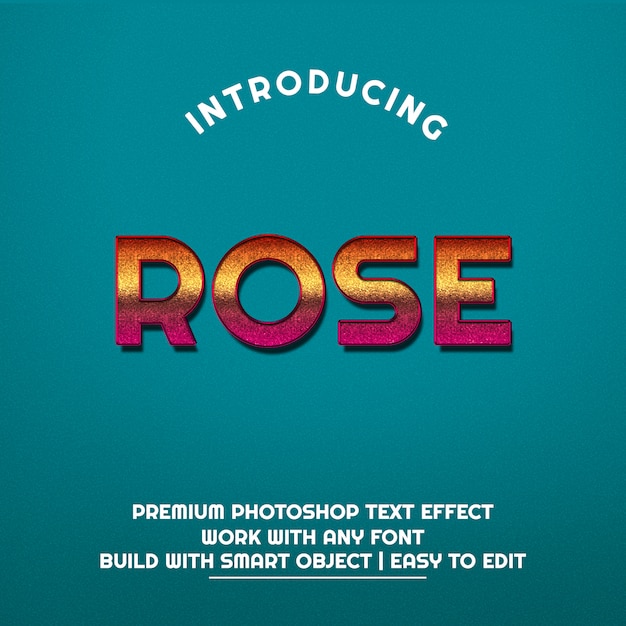 rose text message art