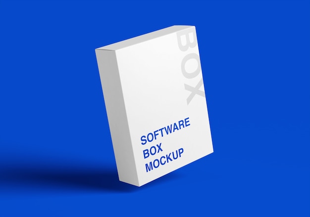 Download 3d software box mockup | Premium PSD File