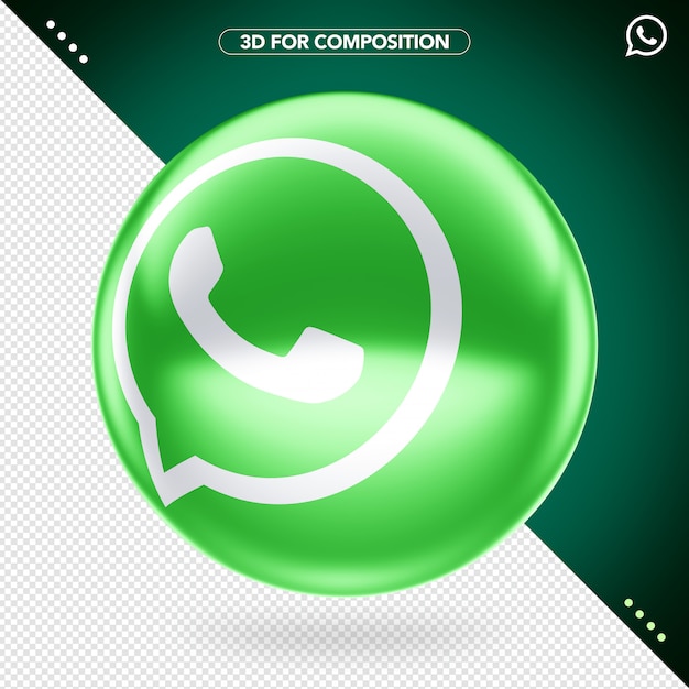 Download Free 3d Whatsapp Logo Premium Psd File Use our free logo maker to create a logo and build your brand. Put your logo on business cards, promotional products, or your website for brand visibility.