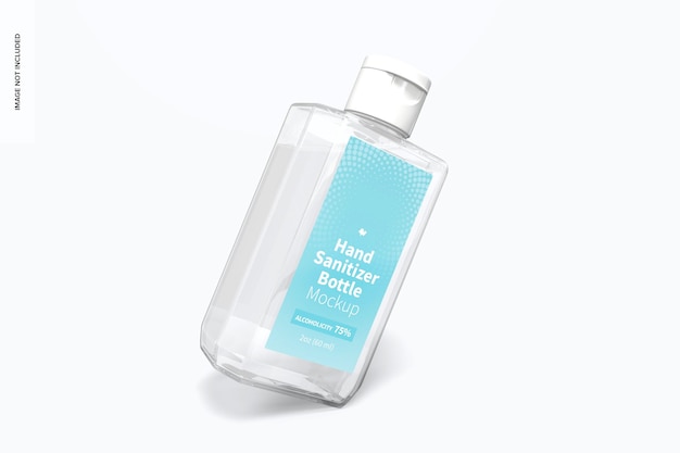 Download Free Psd 60 Ml Hand Sanitizer Bottle Mockup Leaned