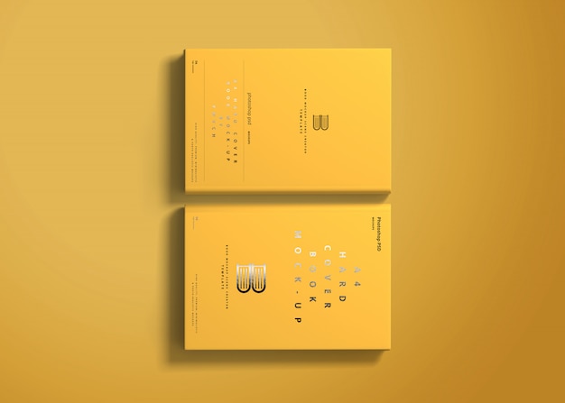 Download A4 hard cover book mockup | Premium PSD File