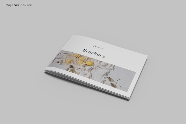 Premium PSD | A4 landscape magazine mockup