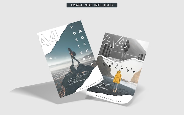  A4 posters mockup