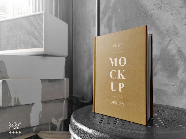 Download A5 craft cover book mockup | Premium PSD File