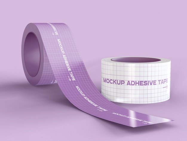 Adhesive tape mockup | Premium PSD File