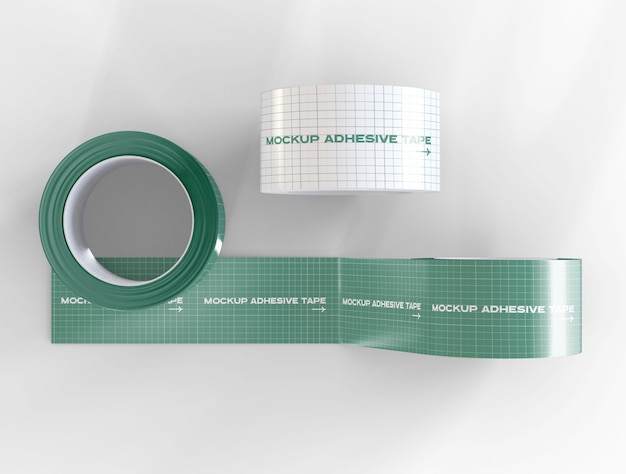 Download Box With Adhesive Tape Mockup Free : Moving Box And ...