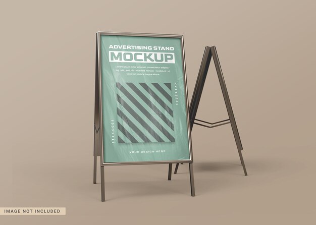 Premium PSD | Advertising stand mockup