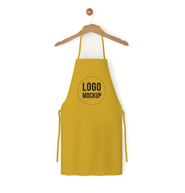 Download Premium PSD | Apron mockup isolated