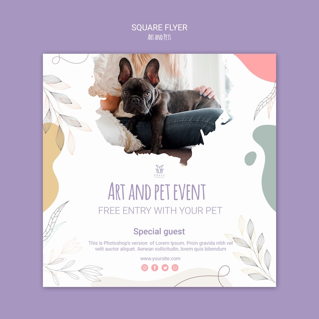 Pet Flyer Templates Free