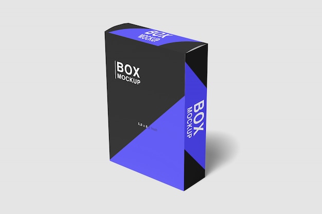 Download Awesome slim box mockup | Premium PSD File