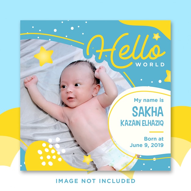Download Baby Announcement Psd 40 High Quality Free Psd Templates For Download