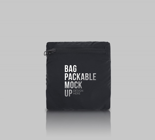 Download Bag packable mockup template | Premium PSD File