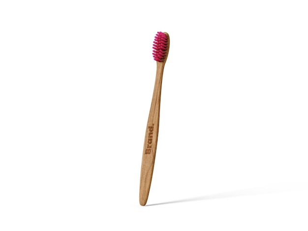 Download Premium Psd Bamboo Toothbrush Mockup Template