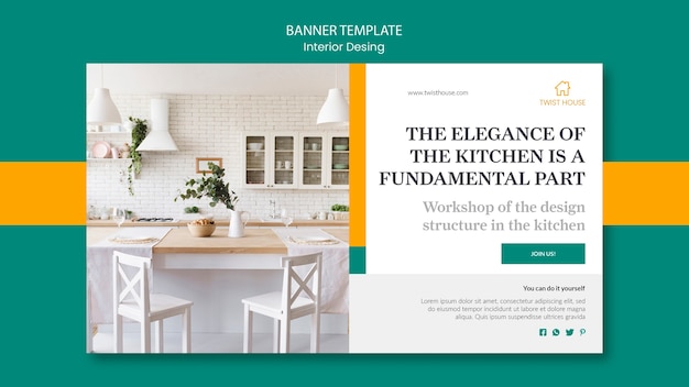 Download Free Psd Banner For Interior Design PSD Mockup Templates