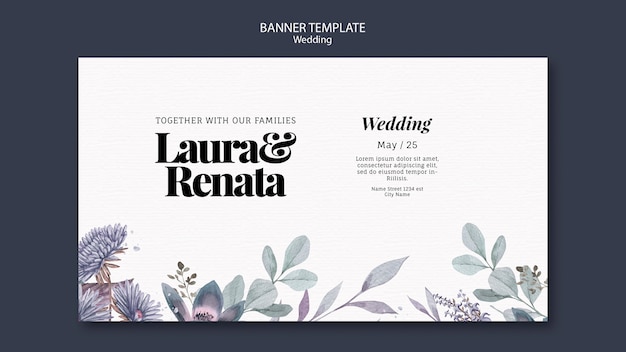 Wedding Banner Design Templates